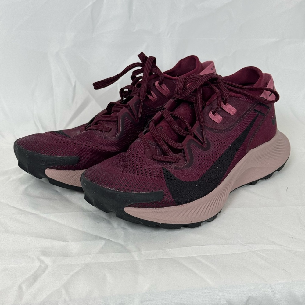 Nike Pegasus Trail 2 Running Shoe, dark beetroot berry, womens 8, CK4309-600